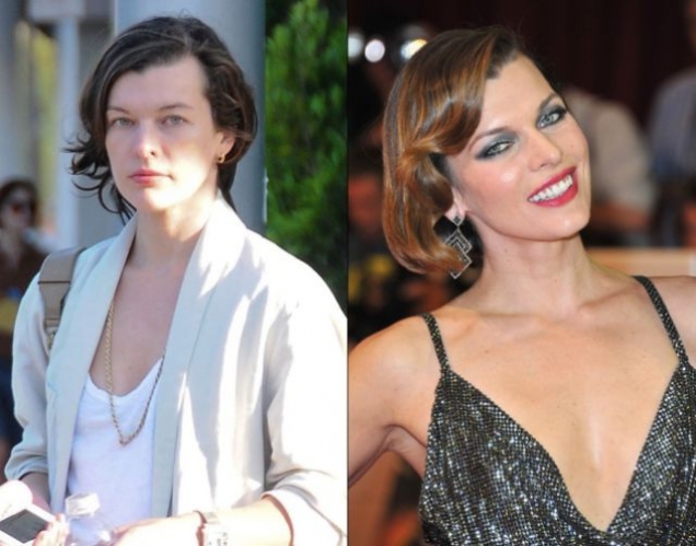 Sin Maquillaje Mila Jovovich